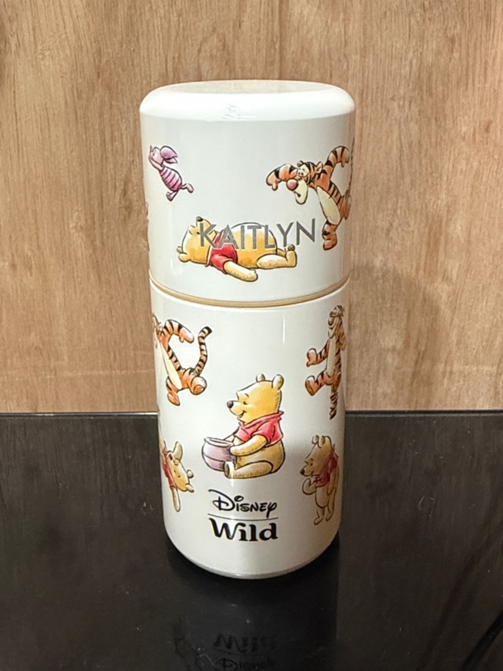 Disney Winnie the Pooh Wild Deodorant Roll-on Case with Kaitlyn Engraved